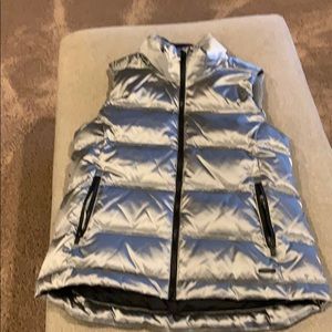 NWOT Athleta silver vest!